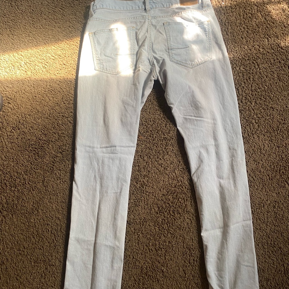Gray jeans